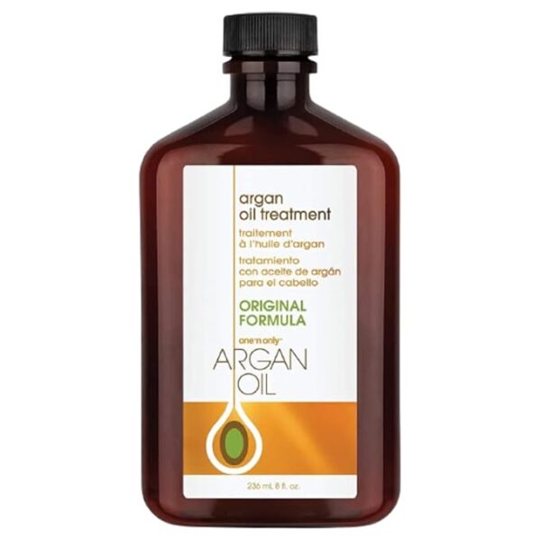 one 'n only Argan Oil Hair Treatment, Helps Smooth and Strengthen Damaged Hair, Eliminates Frizz, Creates Brilliant Shines, Non-Greasy Formula, 8 Fl. Oz