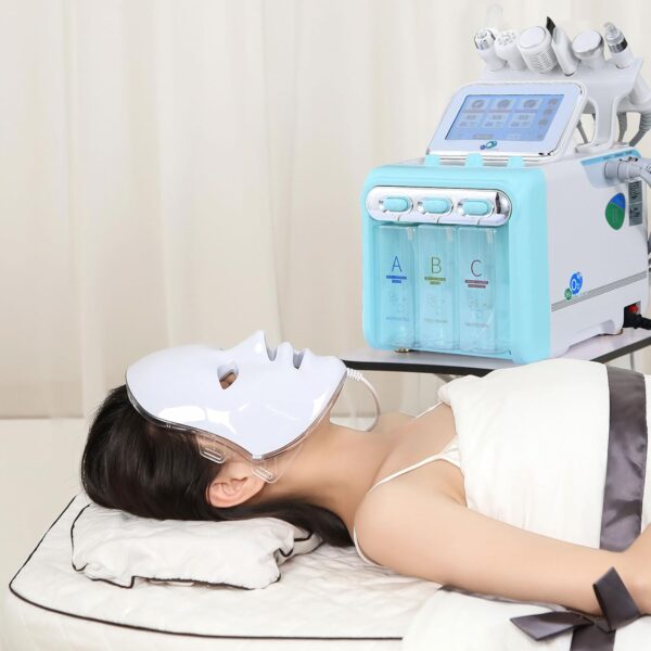 Hydrogen Oxygen 7 in1 Facial Care Machine with Mask Multifunctional Face Skin Care Device - Image 2