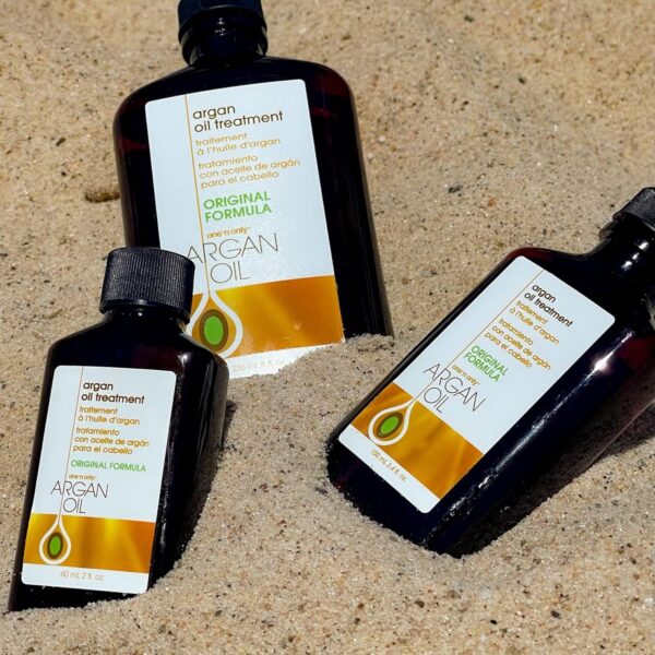 one 'n only Argan Oil Hair Treatment, Helps Smooth and Strengthen Damaged Hair, Eliminates Frizz, Creates Brilliant Shines, Non-Greasy Formula, 8 Fl. Oz - Image 4